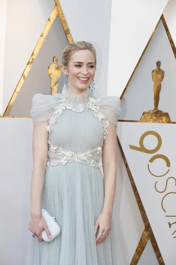 Emily Blunt at 2018 Oscars.