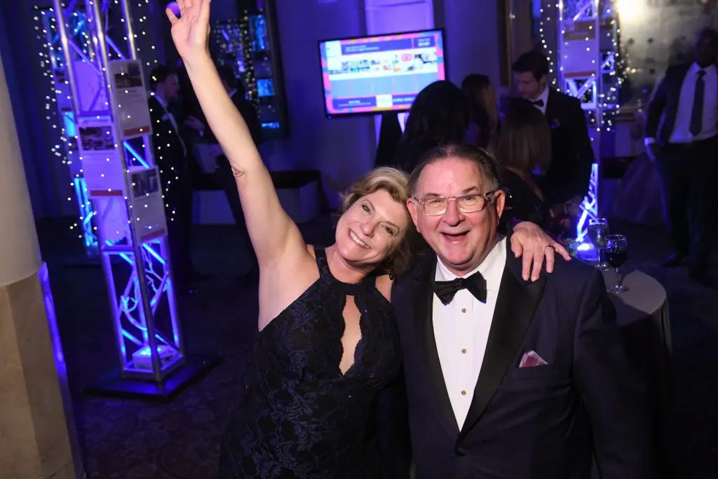 Alexis Rogers, Dale Konicek at Stages Theatre Gala.