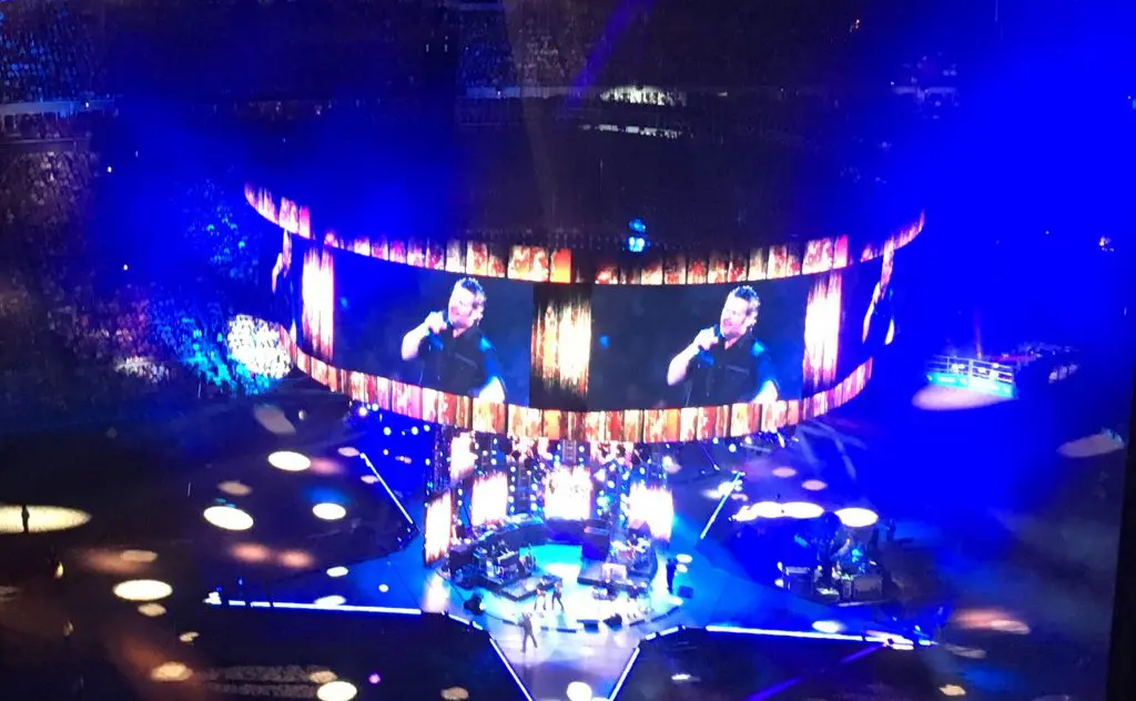 Blake Shelton played some of his greatest hits, like "Every Time I Hear that Song."