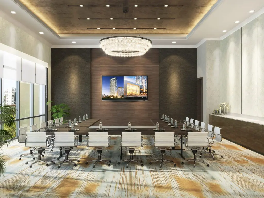 The Post Oak's boardrooms provide a sense of grandeur worthy of any Master of the Universe.