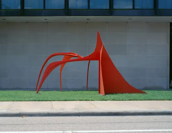Alexander Calder's Crab was first made public in 1965. 