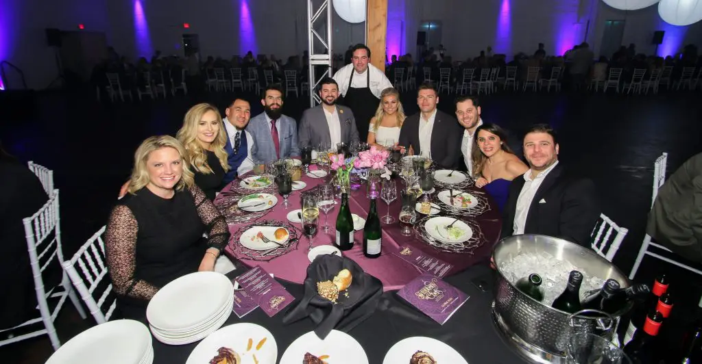 Chef John Kleifgen with Dallas Cowboys: Legends guests