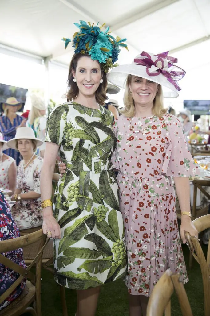 Hermann Park Conservancy Hats in the Park luncheon in the McGovern Centennial Garden (Photo by Jenny Antill Clifton)