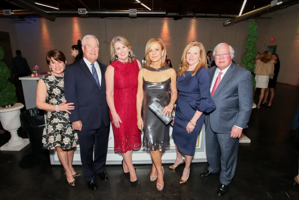 Georgia and Marc Lyons, Diana Crawford, Jane McGarry, Vinette and Mike Montgomery