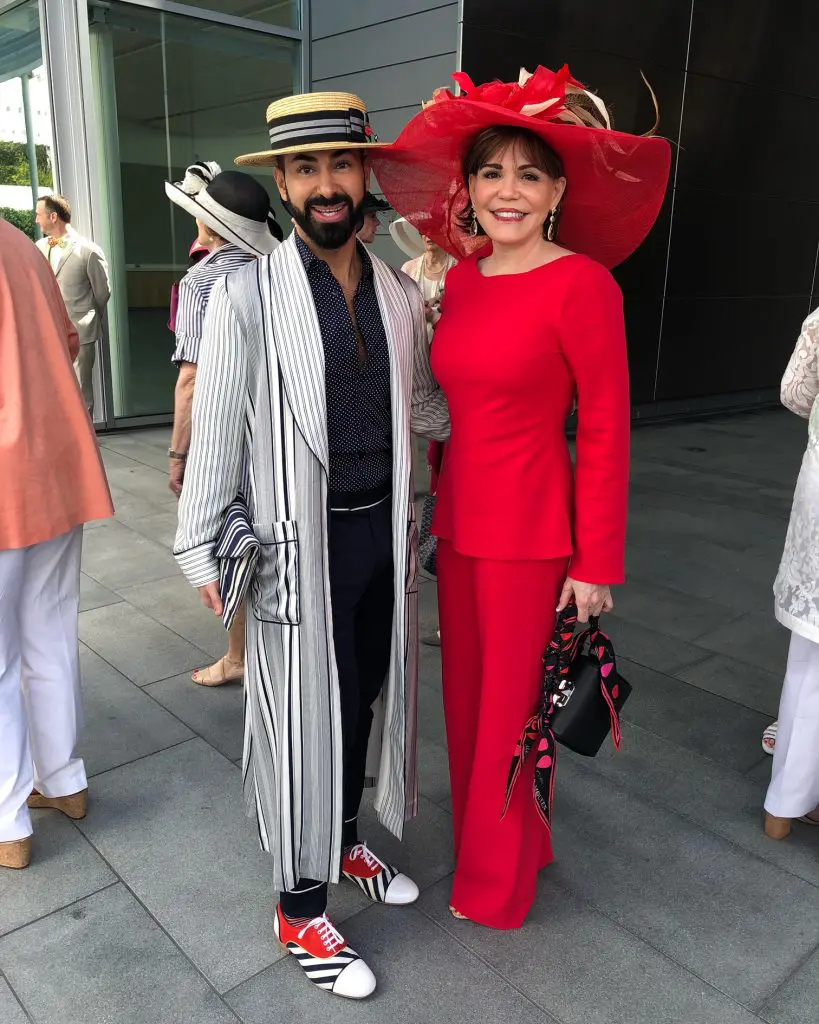 Hermann Park Conservancy Hats in the Park luncheon in the McGovern Centennial Garden (Photo by Jenny Antill Clifton)
