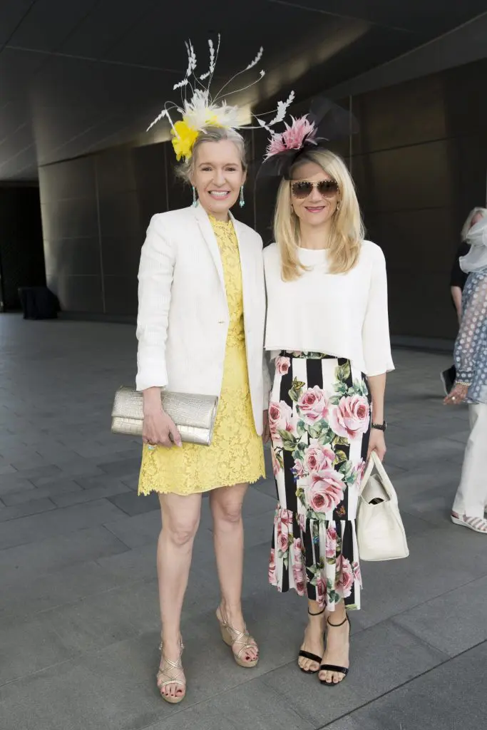 Hermann Park Conservancy Hats in the Park luncheon in the McGovern Centennial Garden (Photo by Jenny Antill Clifton)