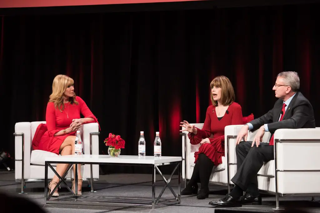 Leeza Gibbons, Nancy Brown and Dr. John Warner.