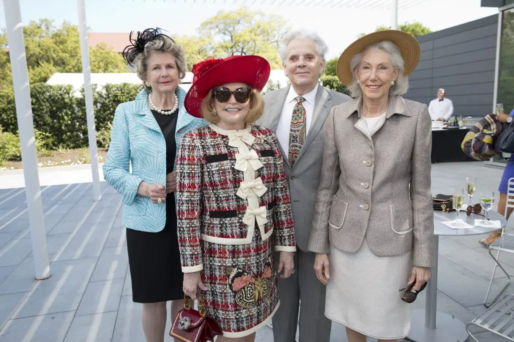 Hermann Park Conservancy Hats in the Park luncheon in the McGovern Centennial Garden (Photo by Jenny Antill Clifton)