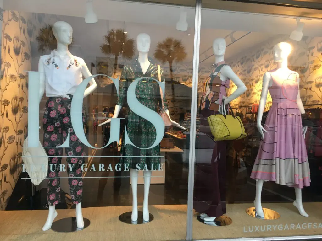 Luxury Garage Sale will be showing off its covetable couture and accepting consignments through April 20th. 