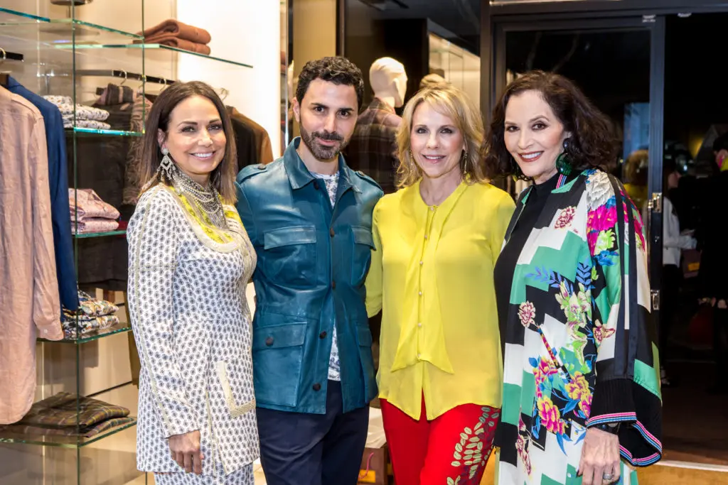 Models, Colorful Clothes and Style Setters Make Dallas Forget a Dreary Winter: This Highland Park Village Store Party is a Festive Spring Fling