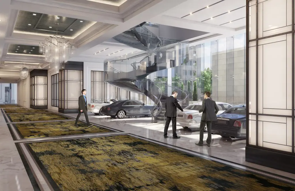Having a Rolls-Royce dealership downstairs certainly gives The Post Oak a feel few hotels can match.