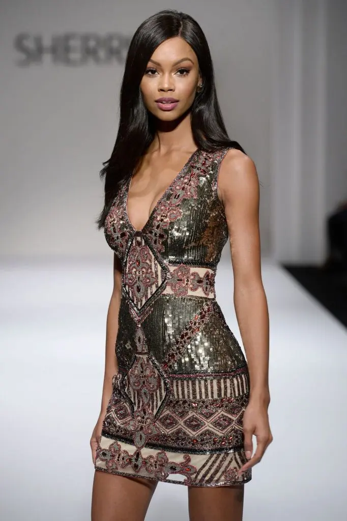 Sherri Hill fall 2018 collection at New York Fashion Week