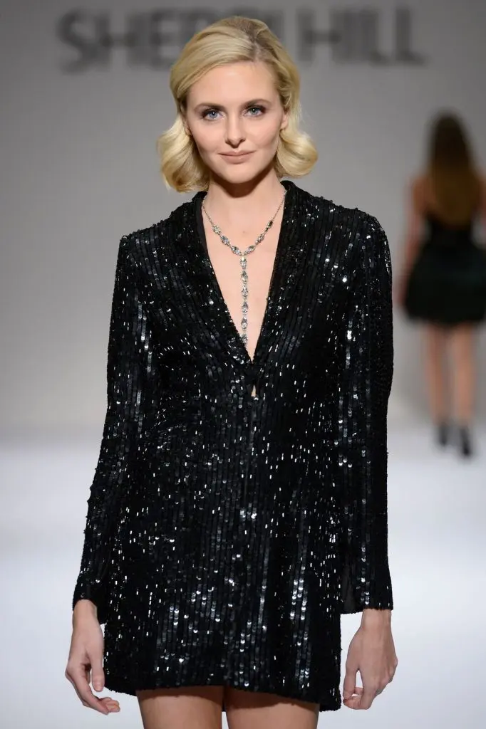 Sherri Hill fall 2018 collection at New York Fashion Week