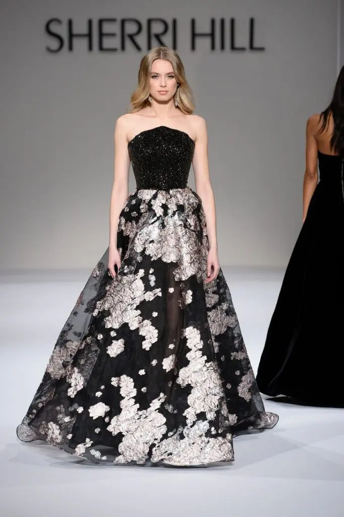 Sherri Hill fall 2018 collection at New York Fashion Week