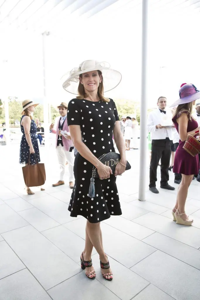 Hermann Park Conservancy Hats in the Park luncheon in the McGovern Centennial Garden (Photo by Jenny Antill Clifton)