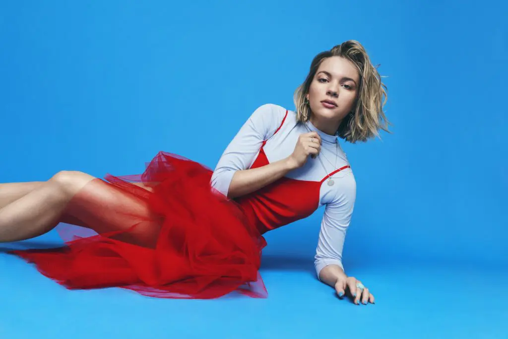 Tove Styrke opens for Lorde Monday, March 19 at the Toyota Center. (Photo Emma Svensson)