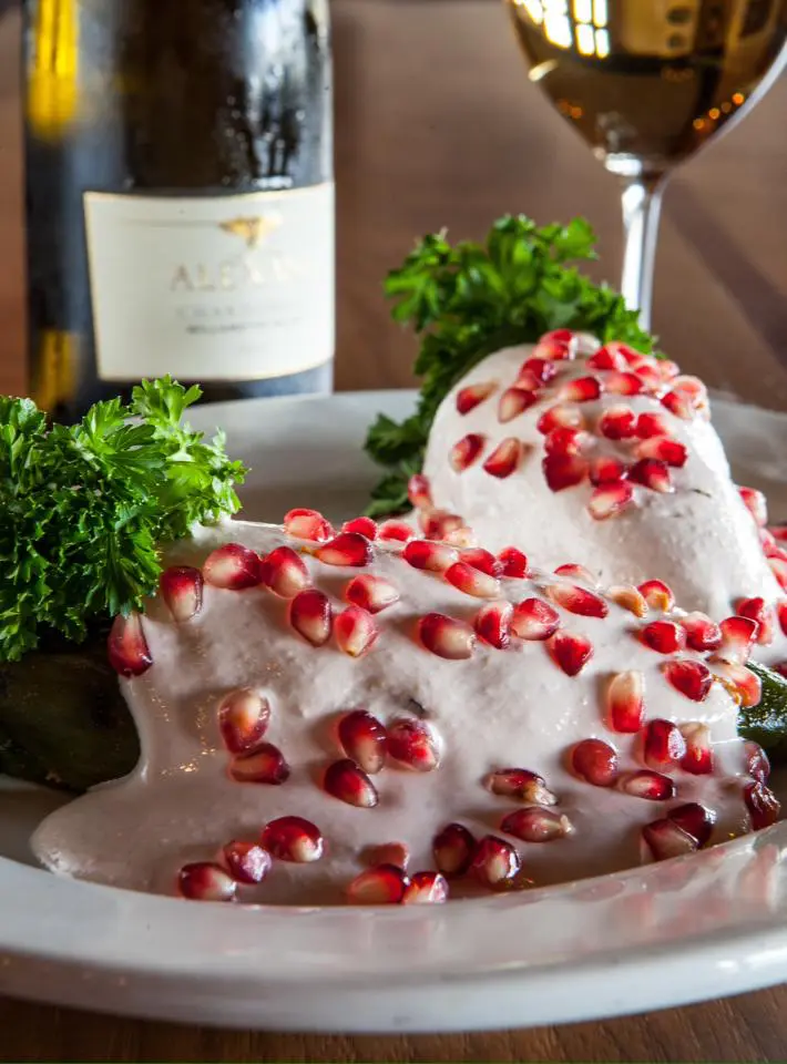 Picos' Chile en nogada is a Mexican classic. (Photo by Picos.)