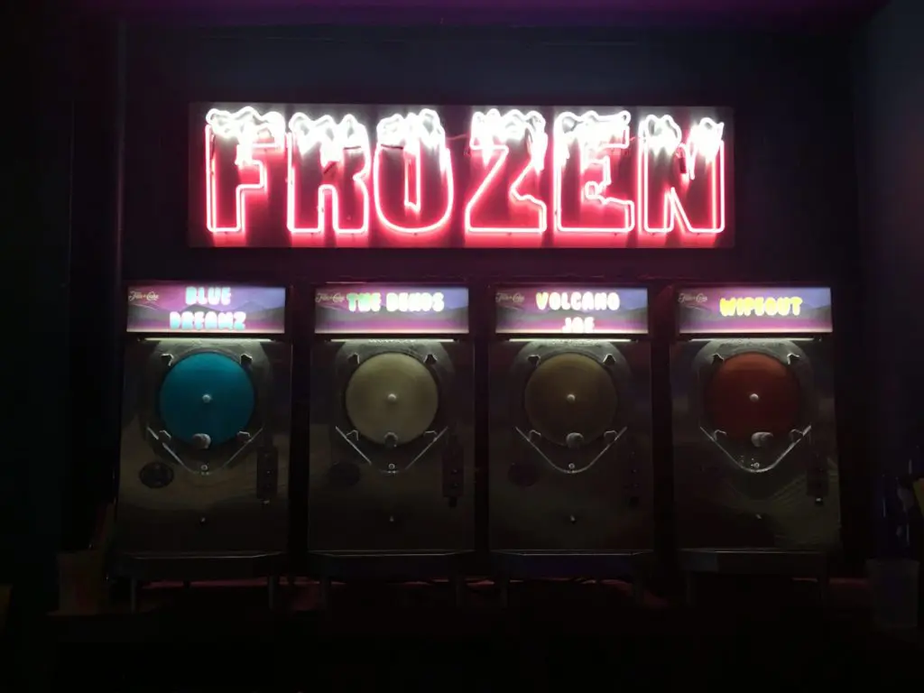 Voodoo Queen Daiquiri Dive is back in business with two full bars, an expanded food menu and seven new frozen machines. 