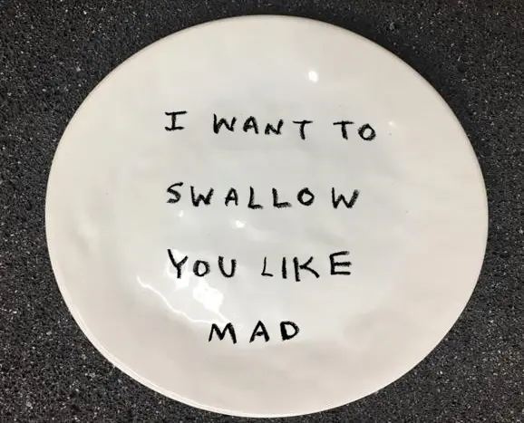 A limited edition set of plates by artist Pierre Krause will be available for purchase at the Nasher Store. 