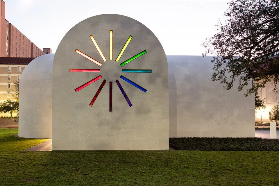 Ellsworth Kelly's Austin is one of the most striking buildings you'll ever see. (Courtesy Blanton Museum of Art.)