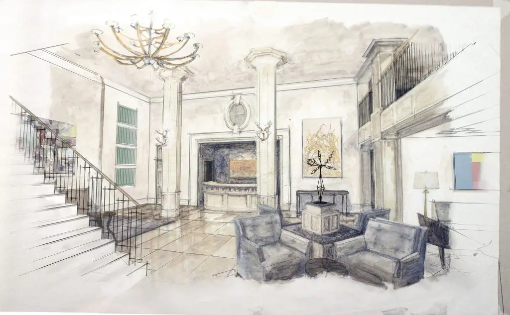 The new Lancaster, set to unveil late summer 2018 (Rendering Nick Dean, AIA)
