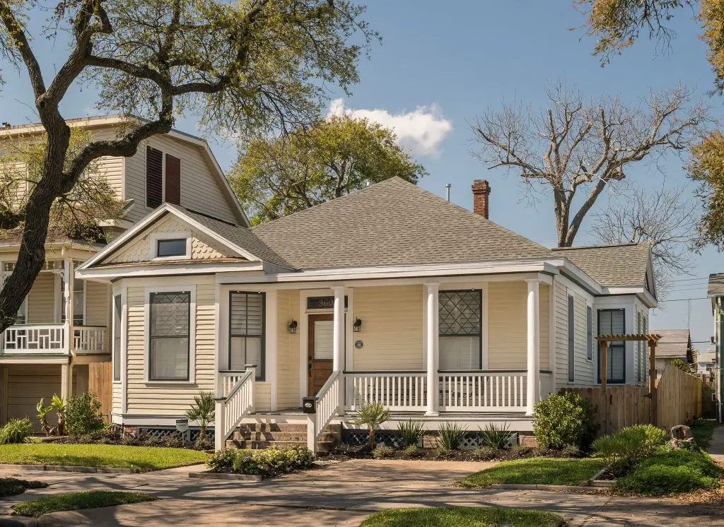 The 1913 John and Artie Gilbert House was designed by John Gilbert himself, a railroad engineer. 
