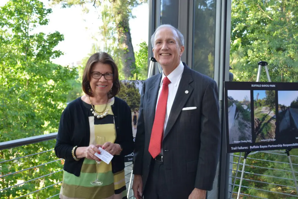 Buffalo Bayou Partnership dinner  at the Dunlavy