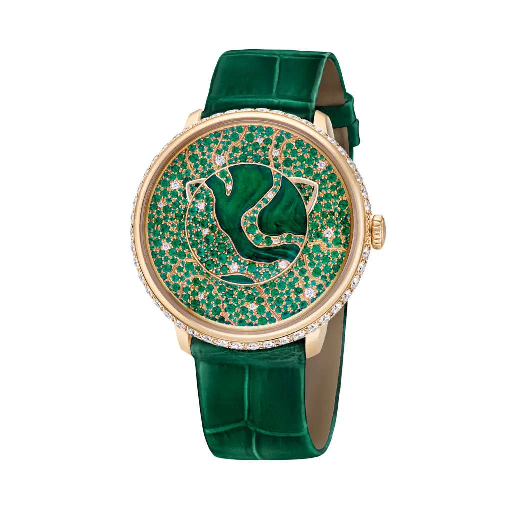 Fabergé Lady Libertine II set with emeralds and diamonds