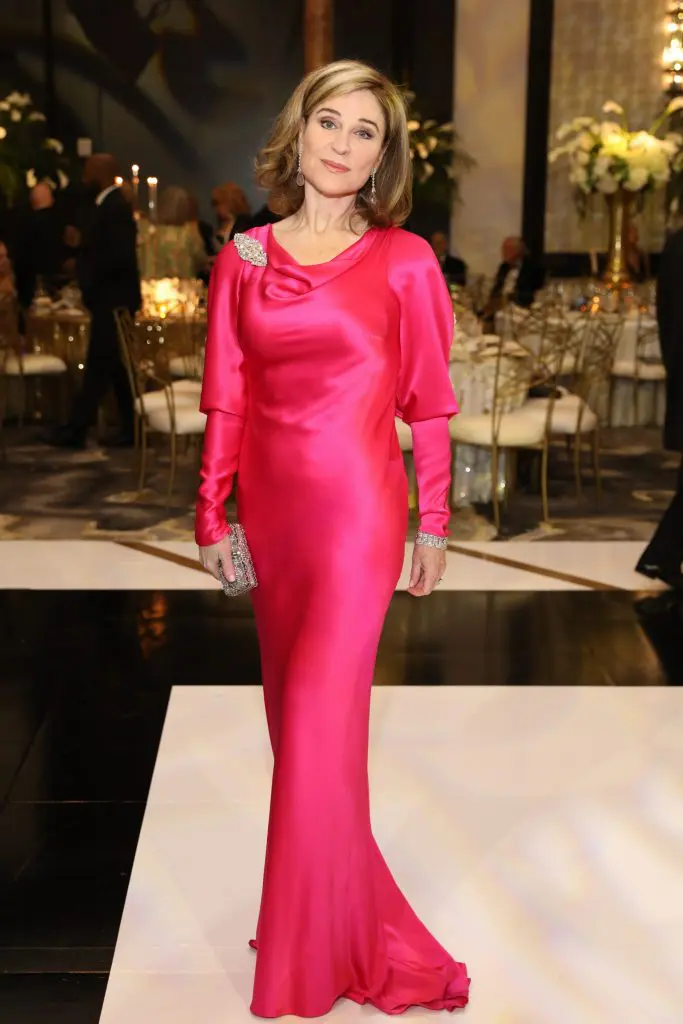 Becca Cason Thrash in Alexander McQueen at the Houston Grand Opera Ball (Photo by Priscilla Dickson)