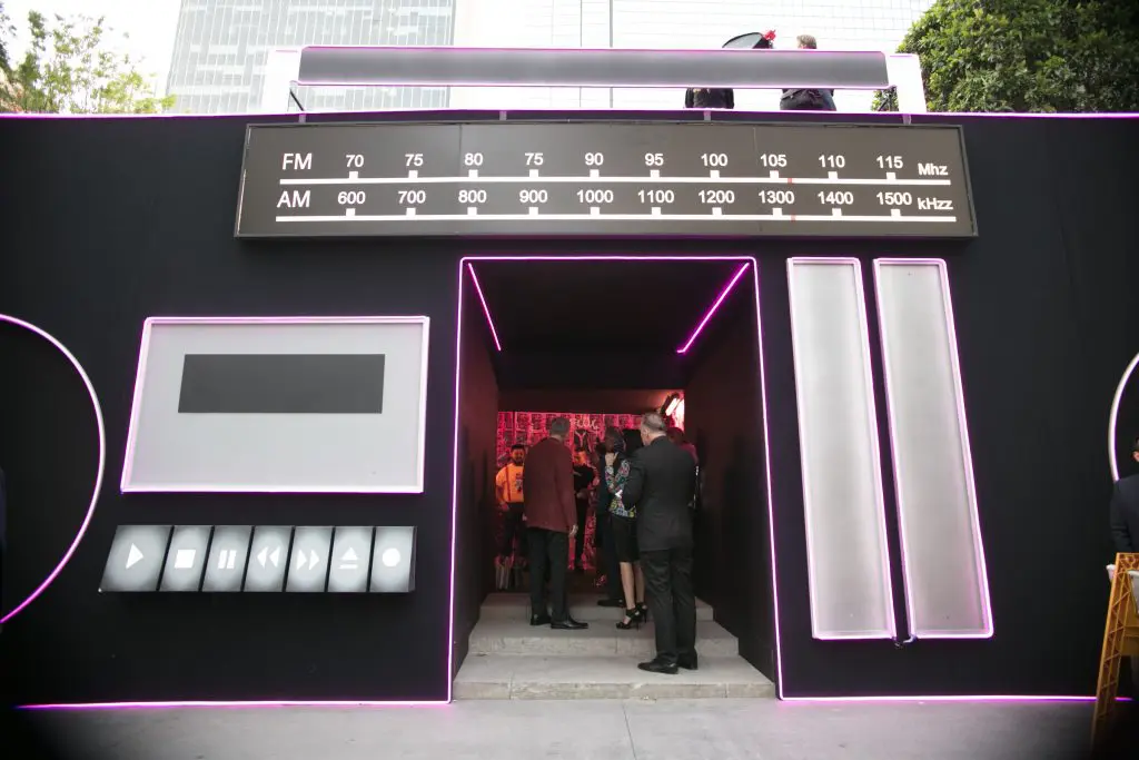 Boombox entrance