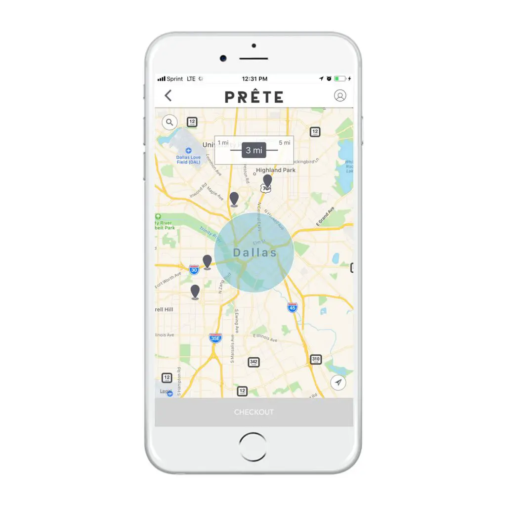 Select a radius up to five miles to find a luxury salon that's closest to you