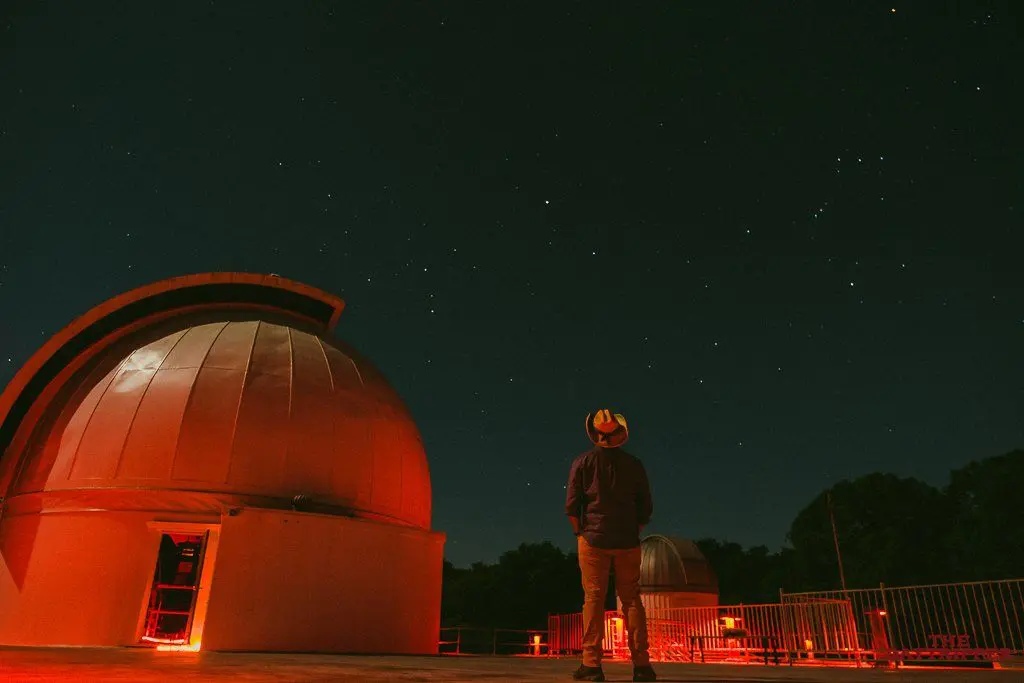 George Observatory is far from the city lights, offering a view of the night sky you won't find anywhere else. 