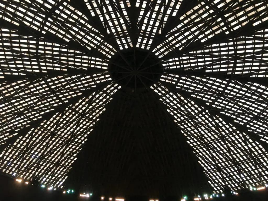 The domed ceiling never ceases to amaze. 