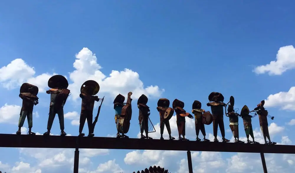 The Eclectic Menagerie Park can only be viewed as you drive by. (Photo by Texas Pipe & Supply Co.)