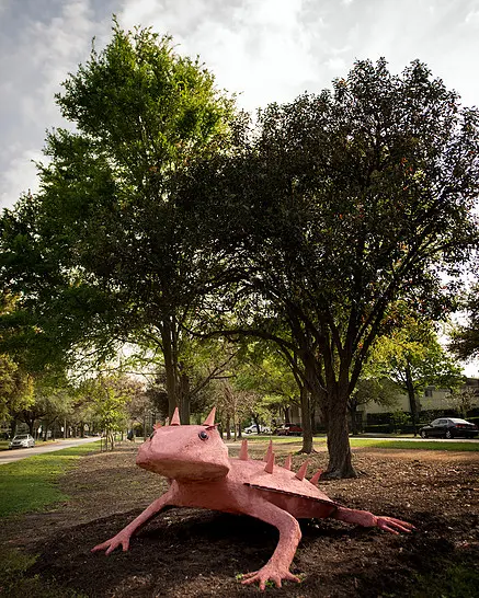 The Heights Boulevard sculptures are for sale. (Photo by Redbud Gallery.)