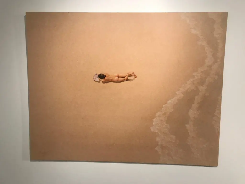 Among Cothren's picks: painter Armando Castro's works, which stopped traffic at Beatriz Esguerra Gallery, in from Bogota. The dealer stayed on in Dallas keeping a pop-up space open the week after the Fair, in the Dallas Design District. 