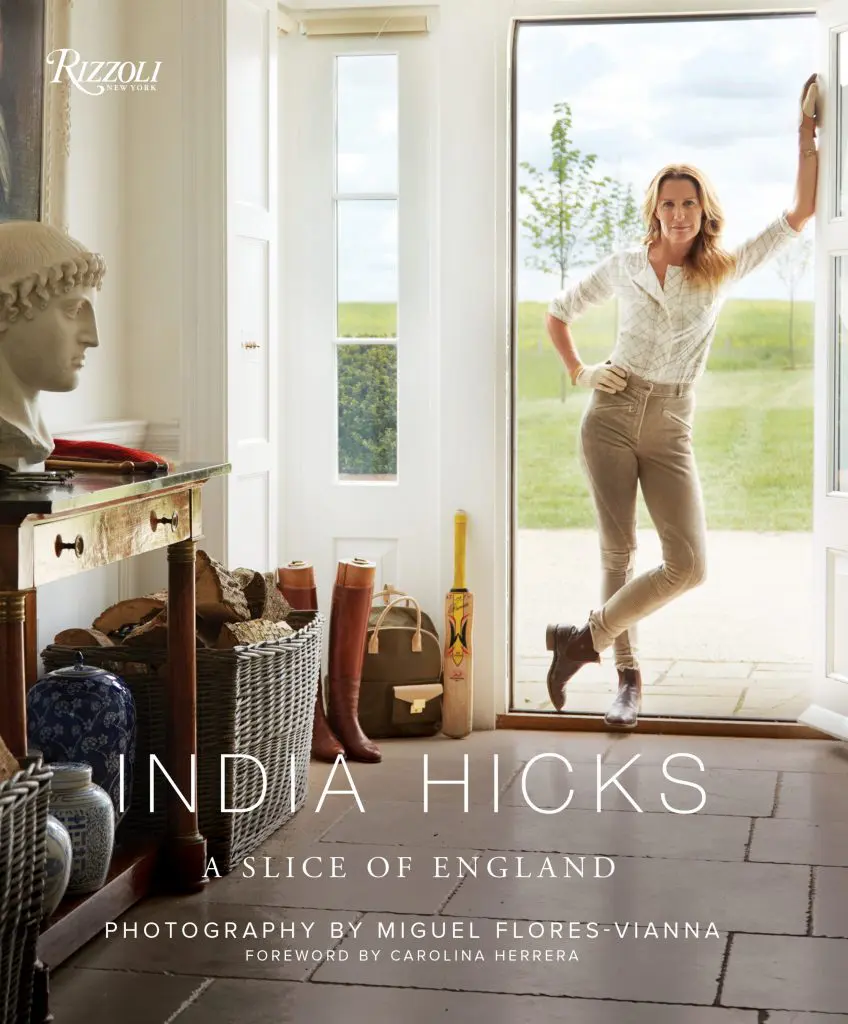 The cover of Hicks' new book, India Hicks: A Slice of England