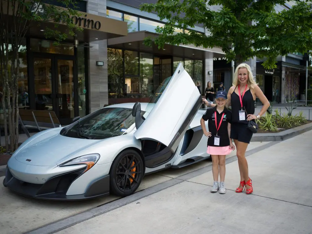 Inaugural Houston Heels & Horsepower event at River Oaks District