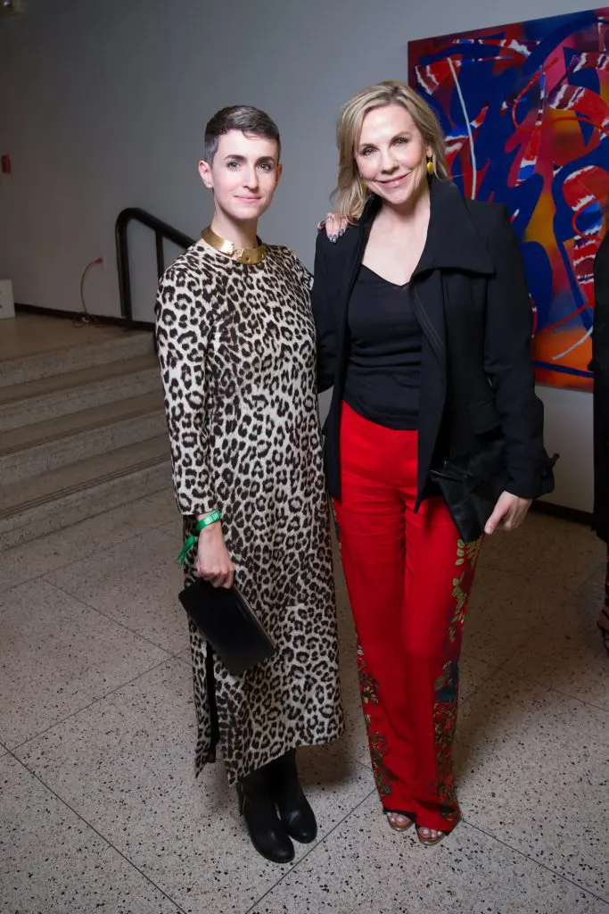 Justine Ludwig and Joyce Goss