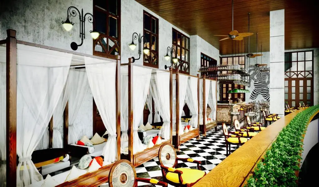 Dining options will include a la carte dishes, a tasting menu and an extensive array of tapas. 