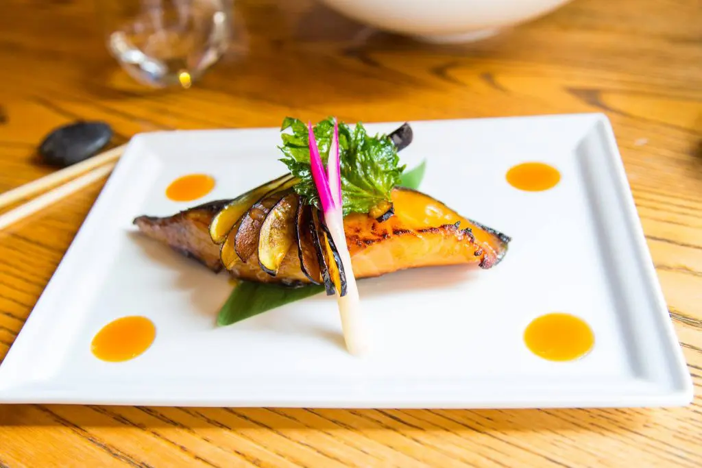 Black cod with miso is Chef Nobu's signature dish. 