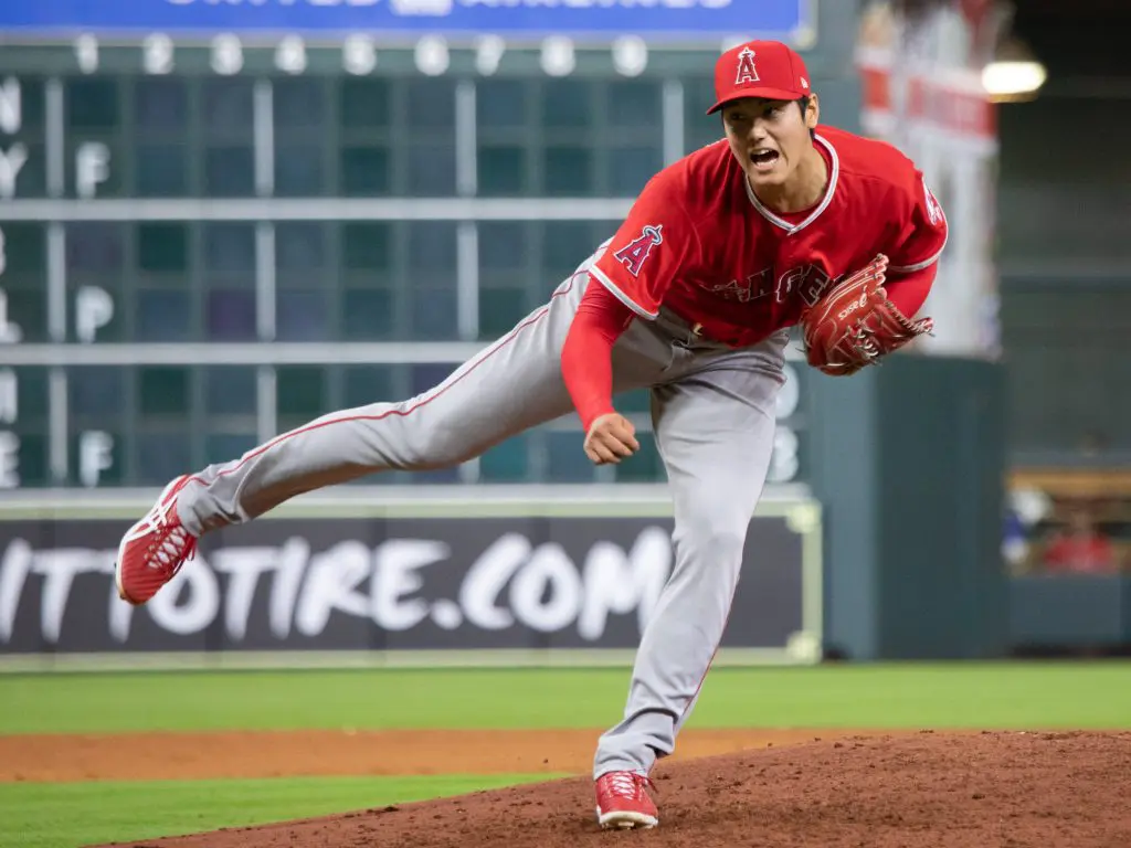 Shohei Ohtani is capable of racking up strikeouts with his 100 MPH stuff.