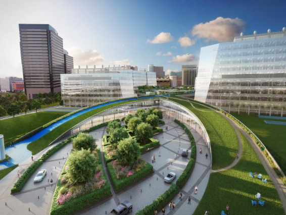 There will be roughly 1.5 million square feet of research space. 