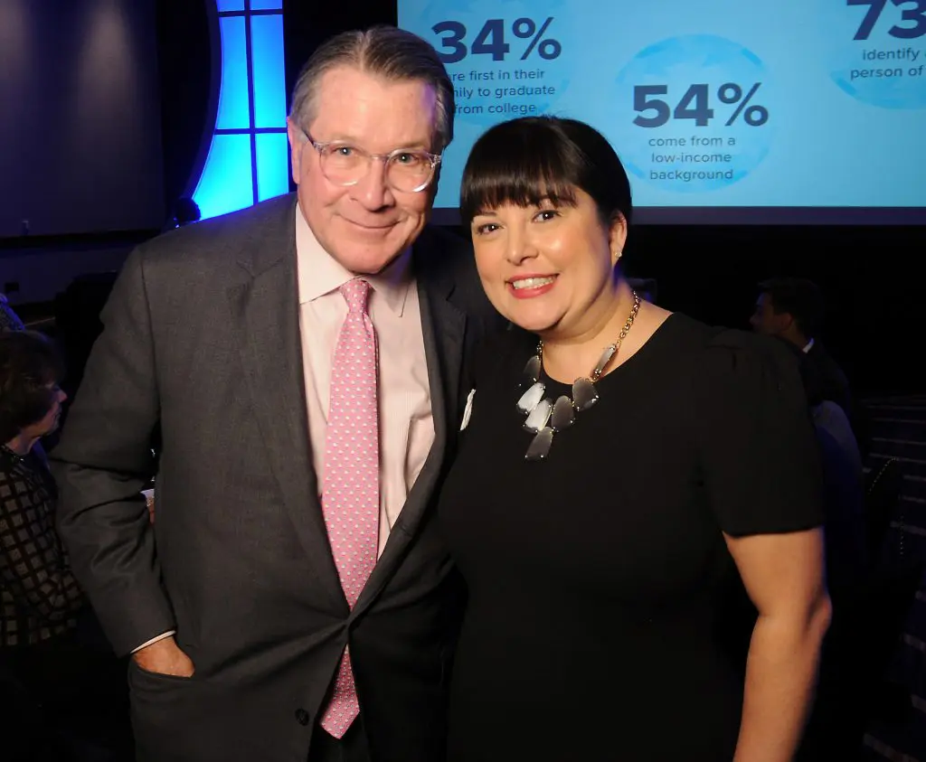 Ben Guill and Tiffany Needham at the Teach For America "Realizing One Day" 2018 Benefit Dinner at the Royal Sonesta Hotel Thursday March 29,2018. (Dave Rossman Photo)