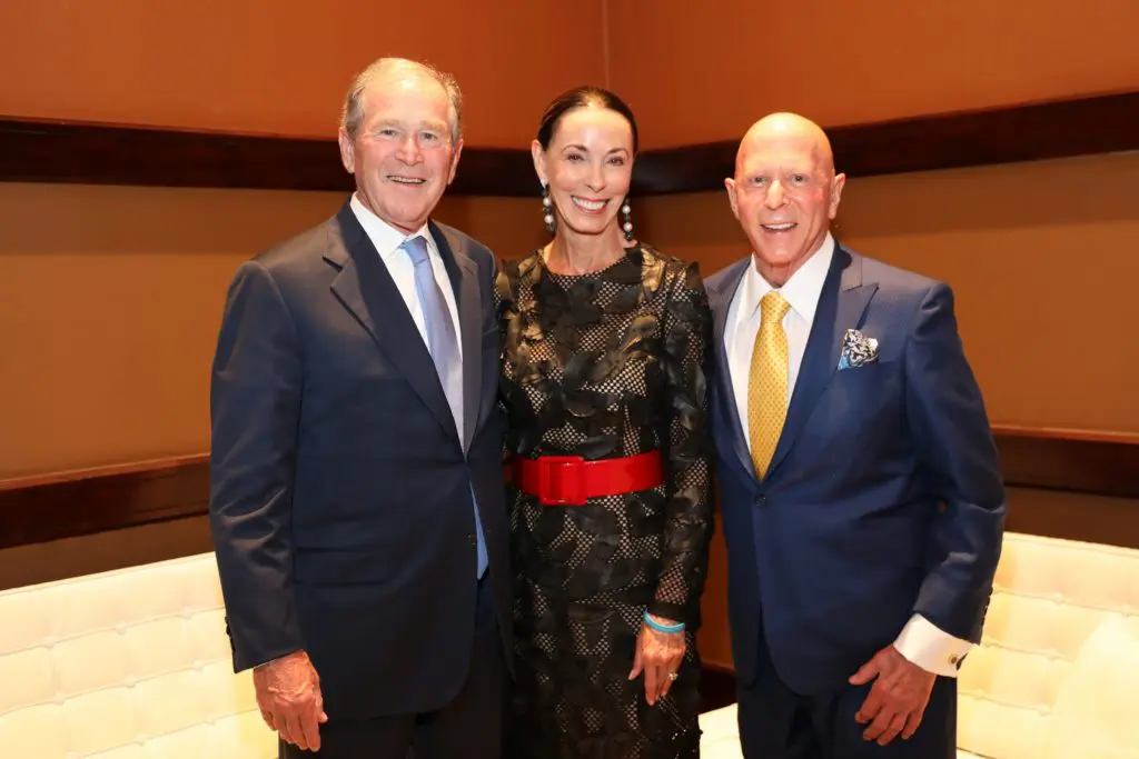Holocaust Museum Houston Moral Courage Award Dinner honoree President George W. Bush, Sue & Lester Smith