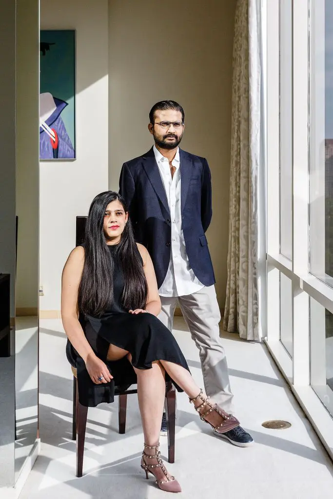 Sutra founders Arpita and Divyanshu Navlakha (Photo Max Burkhalter)