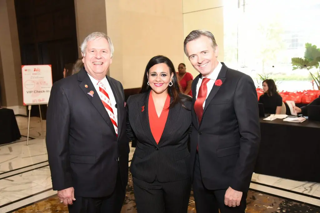Houston American Heart Association Go Red for Women luncheon at the Post Oak Hotel