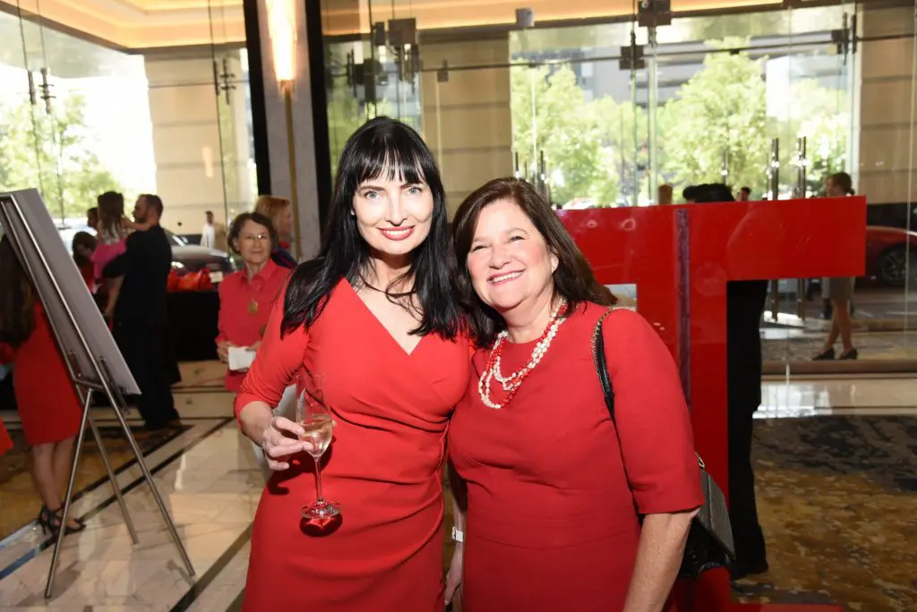 Houston American Heart Association Go Red for Women luncheon at the Post Oak Hotel