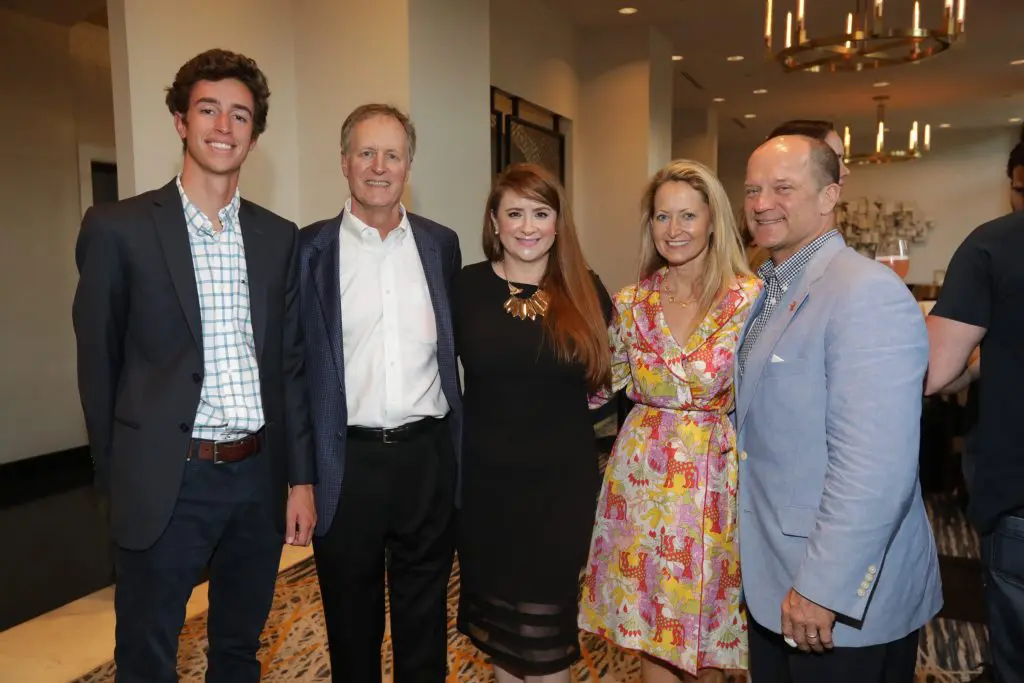 Andrew and Bill Helmbrecht, Molly Nolan, Lynn and Allan McBee