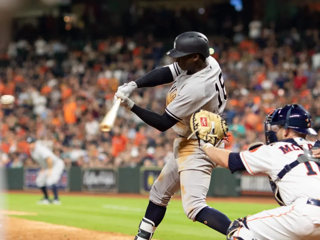 New York Yankees star Didi Gregorius never struck out more than once in any game this season. Until he faced the Astros and struck out three times Monday night.